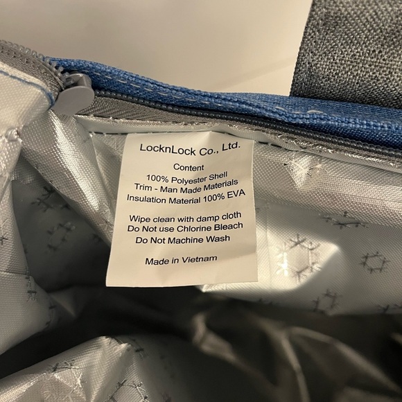 LocknLock Insulated Cooler Tote Bag With Handles - Picture 7 of 7